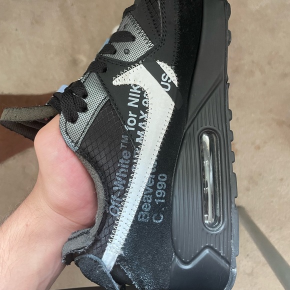 Air max 90 (off white black) - Picture 4 of 7